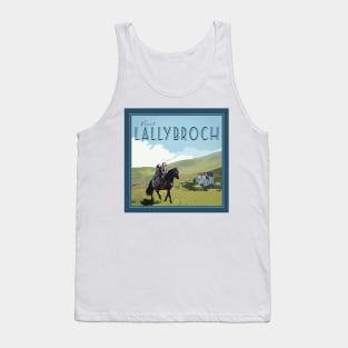 Visit Lallybroch Vintage Travel Poster Tank Top